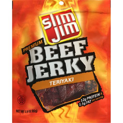 bag of fake slim jims|slim jim beef jerky.